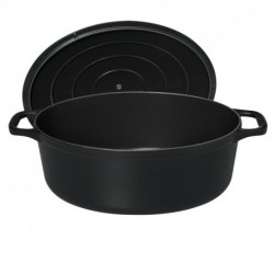 Oval casserole