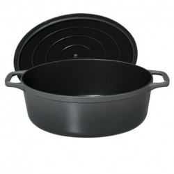 Oval casserole