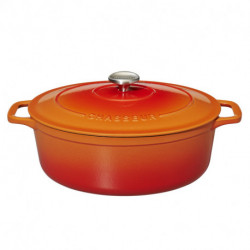 Oval casserole