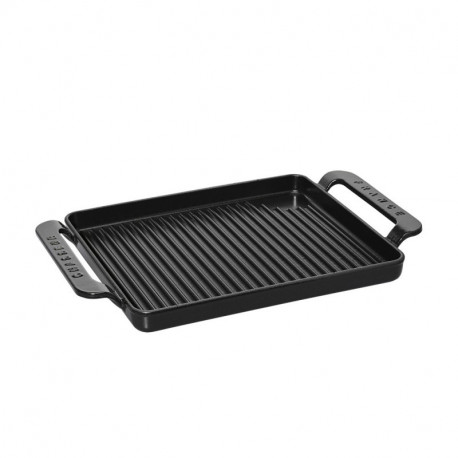 Dual handle rectangular grill