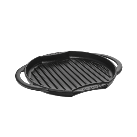 Dual handle round sun grill