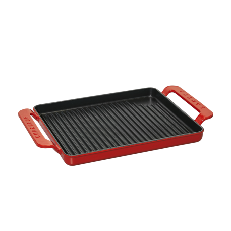 Dual handle rectangular grill