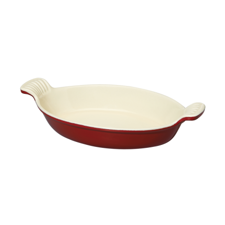 Plat à four ovale en fonte émaillée - Le Creuset