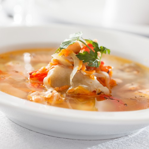 Fish soup with saffron Fish soup with saffron