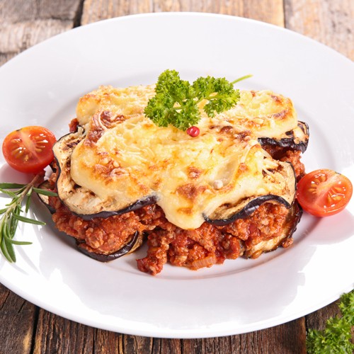 Moussaka with brousse and rosemary Moussaka with brousse and rosemary
